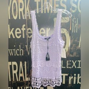SLine‎ lace tank top size large